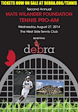 The 2nd Annual Mats Wilander Foundation Tennis Pro-Am benefiting debra of America and Epidermolysis Bullosa primary image