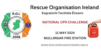 Primaire afbeelding van Rescue Organisation Ireland National Rescue Challenge - CPR Challenge