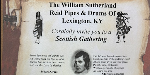 Imagem principal de William Sutherland Reid Pipes & Drums of Lexington, KY - Scottish Gathering