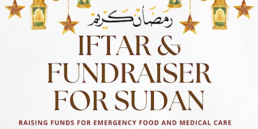 Imagem principal do evento Sudan Fundraising Iftar