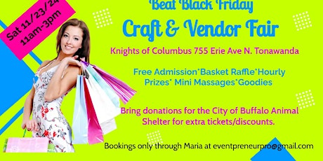 Beat Black Friday Craft & Vendor Fair