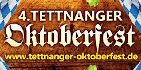 Hauptbild für 4. Tettnanger Oktoberfest - Freitag, 18.10.2019