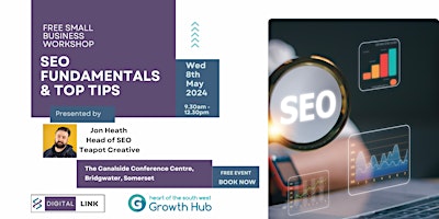 Imagem principal do evento SEO Fundamentals & Top Tips - Free workshop