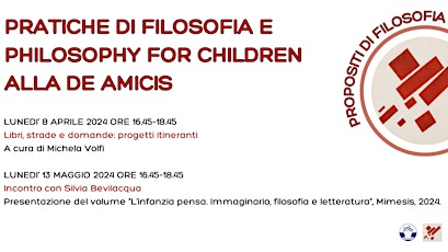 Pratiche di filosofia e philosophy for children alla De Amicis