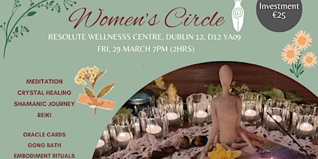Beautiful Women's Healing Circle taking place on Good Friday
