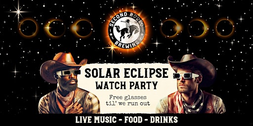 Primaire afbeelding van Solar Eclipse Party @ Second Rodeo Brewing