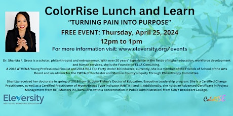 ColoRise April Lunch and Learn