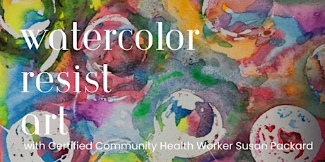 Watercolor Resist Art