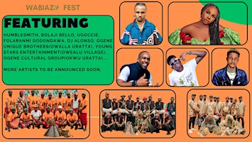 Hauptbild für WaBiaZo Fest  - Largest African Cultural Festival