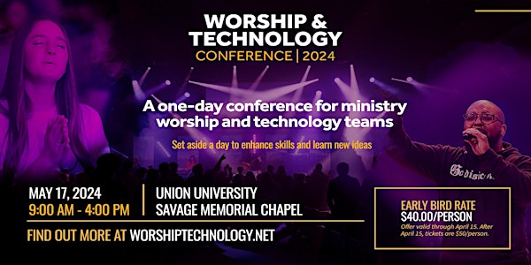 Worship & Technology Conference 2024