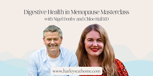 Imagem principal do evento Digestive Health in Menopause Masterclass
