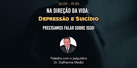 Imagem principal do evento Fórum: Depressão e Suicídio