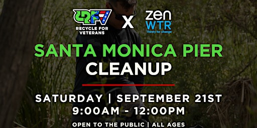 Santa Monica Pier Cleanup with Veterans! primary image