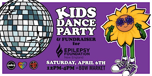 Imagem principal de Kids Dance Party & Epilepsy Fundraiser