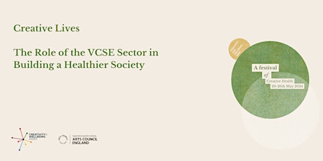 What is the role of the VCSE sector in health creation?