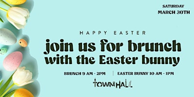 Imagen principal de Kids Easter Brunch With Easter Bunny - TownHall Short North