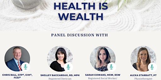 Immagine principale di Health is Wealth Panel Discussion 