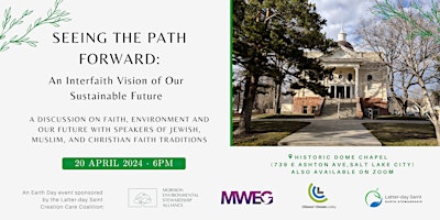 Imagem principal do evento Seeing the Path Forward: An Interfaith Vision of Our Sustainable Future