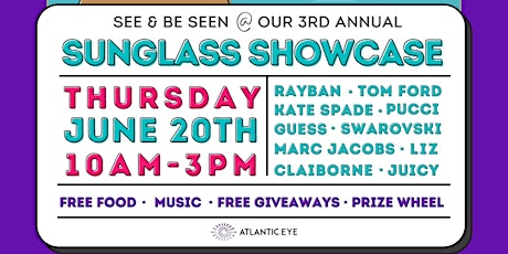 See & Be Seen - Designer Sunglass Showcase