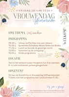 Image principale de Vrouwendag Vijfheerenlanden 28 juni 2024