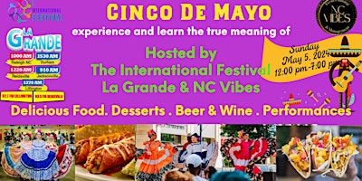 Cinco de Mayo- FREE Admission- Light Drizzle or Shine! primary image