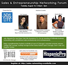 Sales & Entrepreneurship Networking Forum presented by New York Life primary image