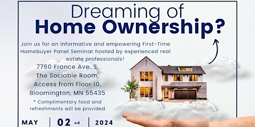 Hauptbild für First Time Home Buyer Panel Seminar