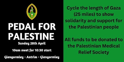 Immagine principale di Pedal for Palestine 