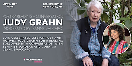 An evening with Judy Grahn