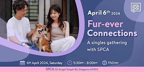 Fur-ever Connections: A Singles' Gathering with SPCA