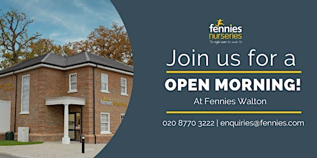 Fennies Walton Open Morning!