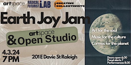 Earth Joy Jam & Open Studio