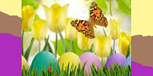 Image principale de Paint & Pour - Easter Butterfly