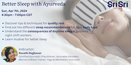 Better Sleep with Ayurveda