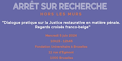 Arrêt sur recherche "hors les murs" primary image