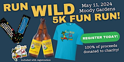 Primaire afbeelding van Run WILD 5k Fun Run - Yaga's Wild Game Cook-Off