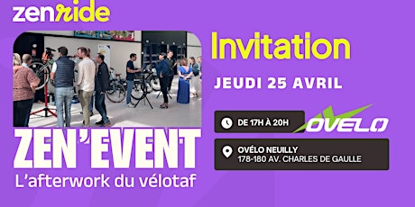 Zen'Event : L'afterwork du vélotaf