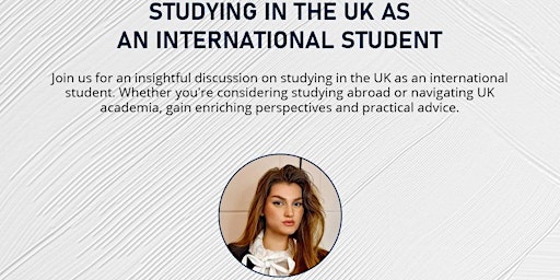 Imagen principal de Studying in the UK as an international student