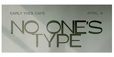 Imagen principal de No One's Type