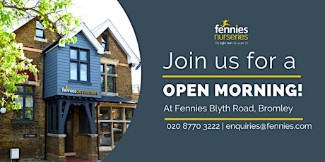 Fennies Blyth Road Open Morning!