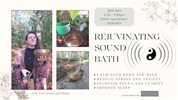 Rejuvenating  Sound Bath at Edge Gym primary image