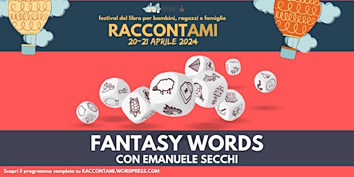 Imagen principal de FANTASY WORDS! con Emanuele Secchi