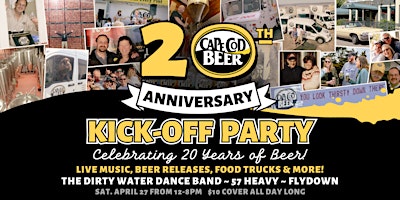 Hauptbild für Cape Cod Beer's 20th Anniversary Kick-off Party