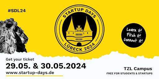 Imagen principal de StartUp Days Lübeck 2024