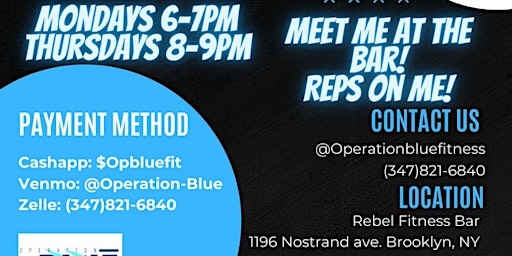 Operation Blue Fitness After Work Mixer primary image