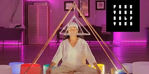 Primaire afbeelding van Giza Pyramid Crystal Sound Bath Healing Event with Lindy Romez