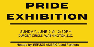 Image principale de Refugee 25 Pride Exhibition: Washington D.C.