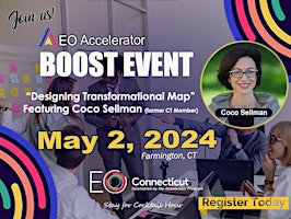 Imagem principal do evento EO Accelerator Event:  Coco Sellman " Designing Transformational Map"