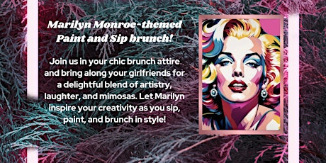 Brunch & Paint Marilyn Monroe