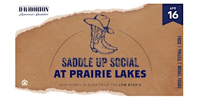 Saddle Up Social At Prairie Lakes primary image